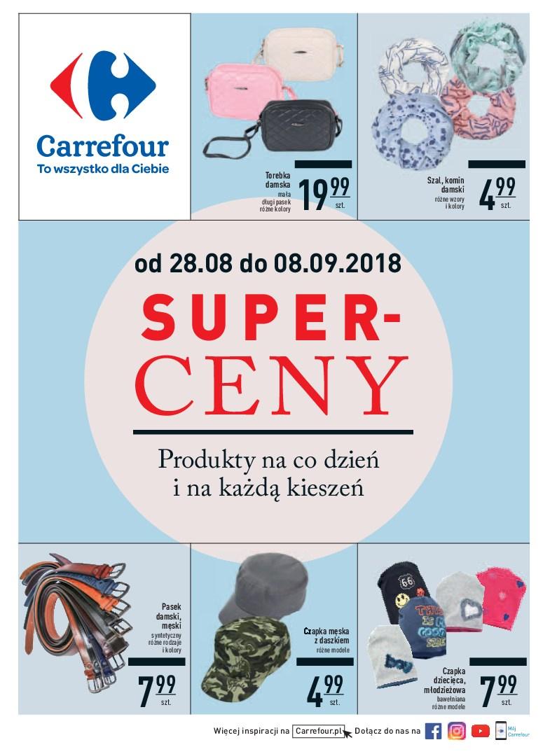 Gazetka promocyjna Carrefour do 08/09/2018 str.0