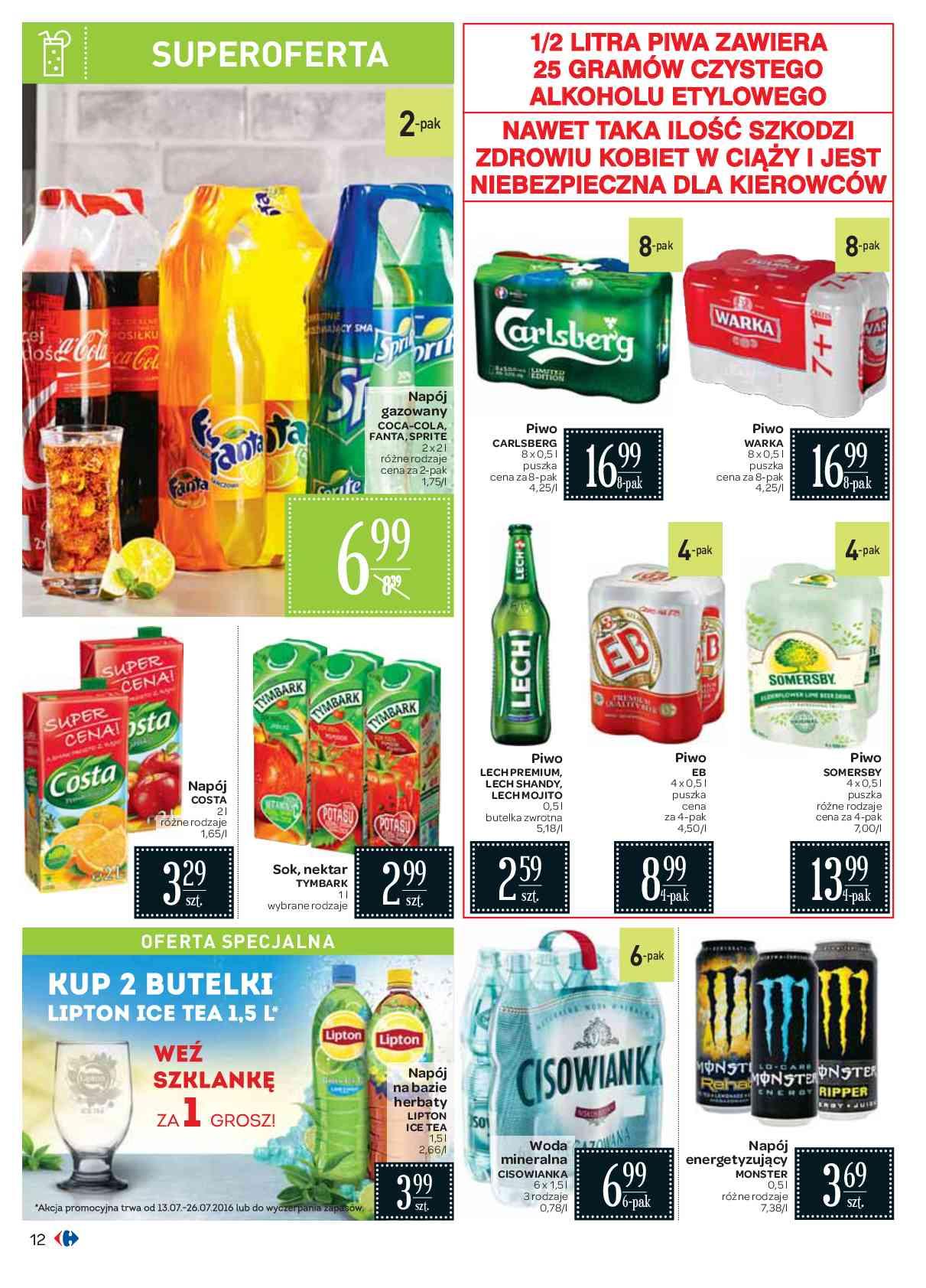 Gazetka promocyjna Carrefour do 25/07/2016 str.12