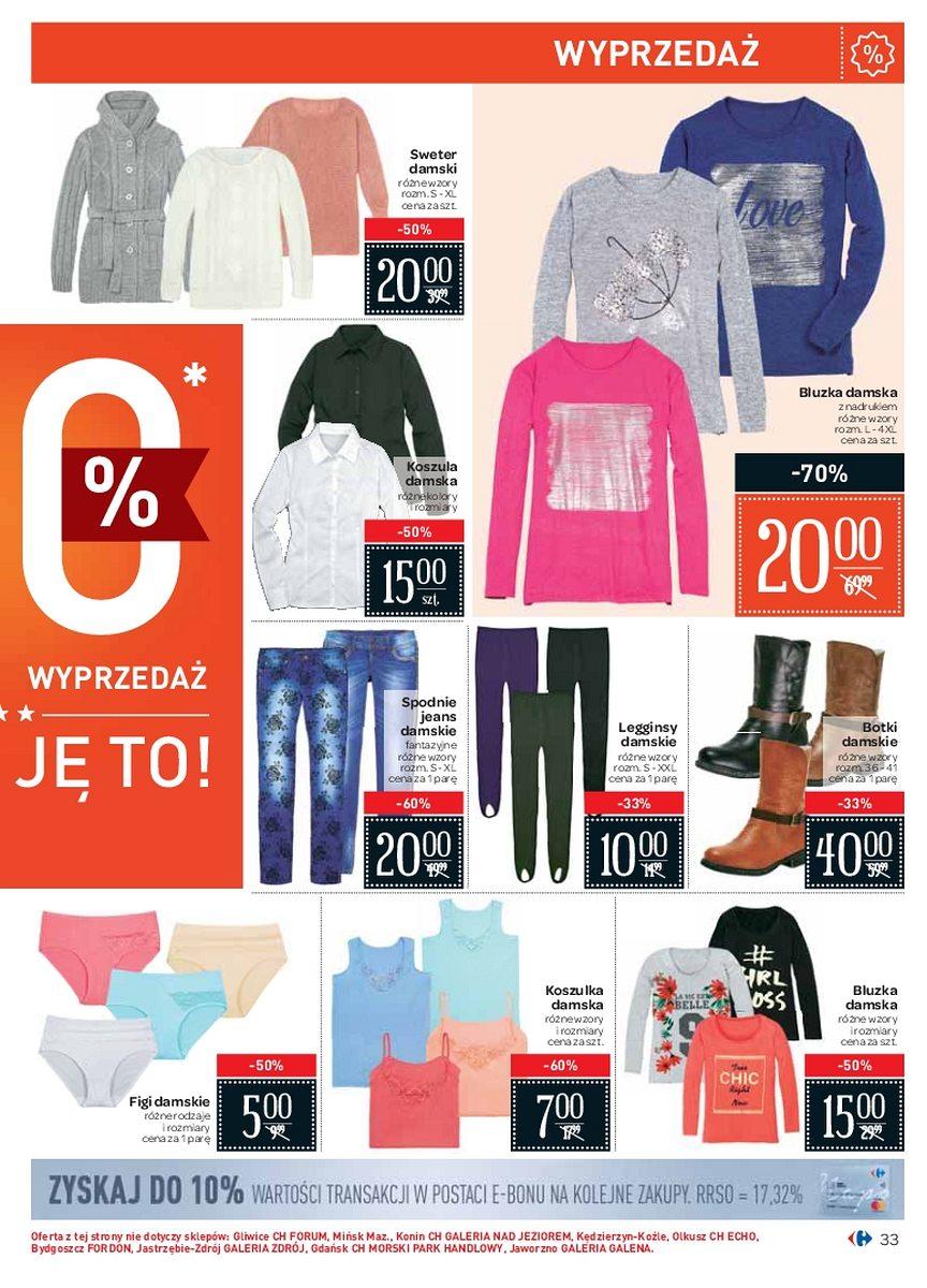 Gazetka promocyjna Carrefour do 22/01/2018 str.33