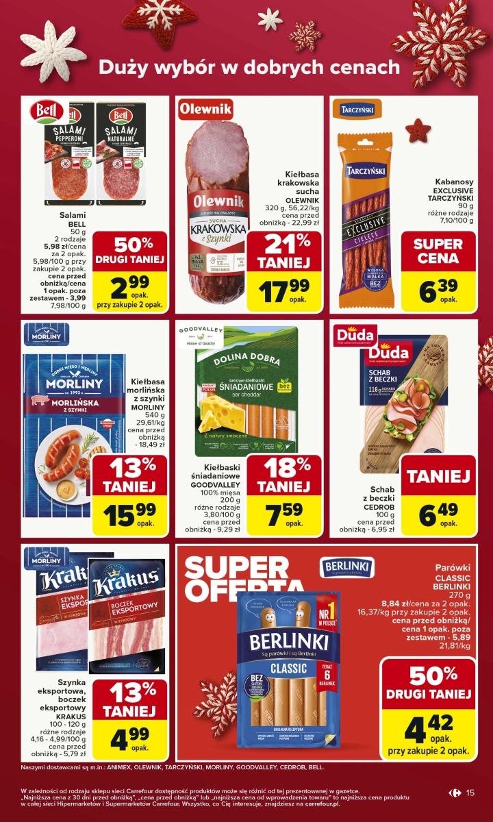 Gazetka promocyjna Carrefour do 07/12/2025 str.15