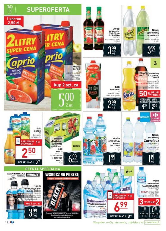 Gazetka promocyjna Carrefour do 03/10/2016 str.12