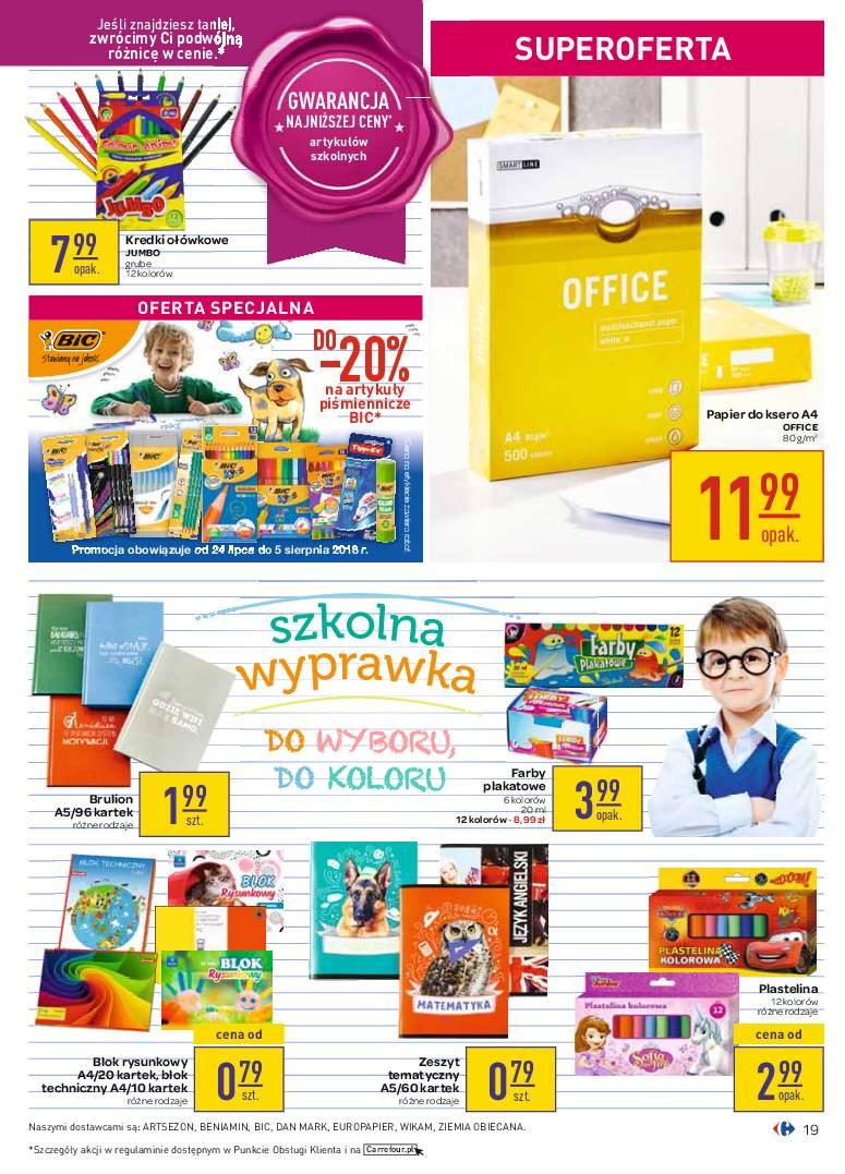 Gazetka promocyjna Carrefour do 05/08/2018 str.19