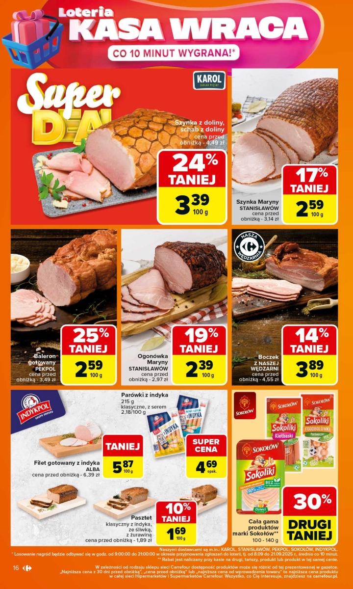 Gazetka promocyjna Carrefour do 20/09/2025 str.16