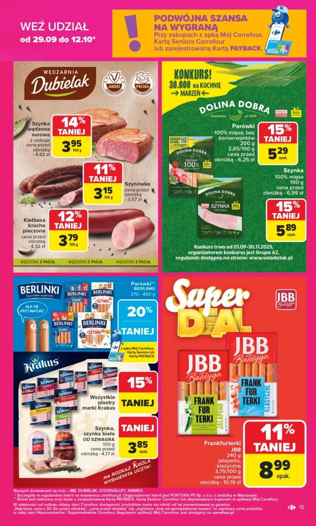 Gazetka promocyjna Carrefour do 04/10/2025 str.15