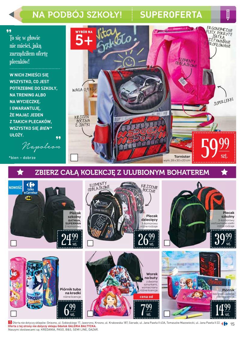 Gazetka promocyjna Carrefour do 22/08/2016 str.15