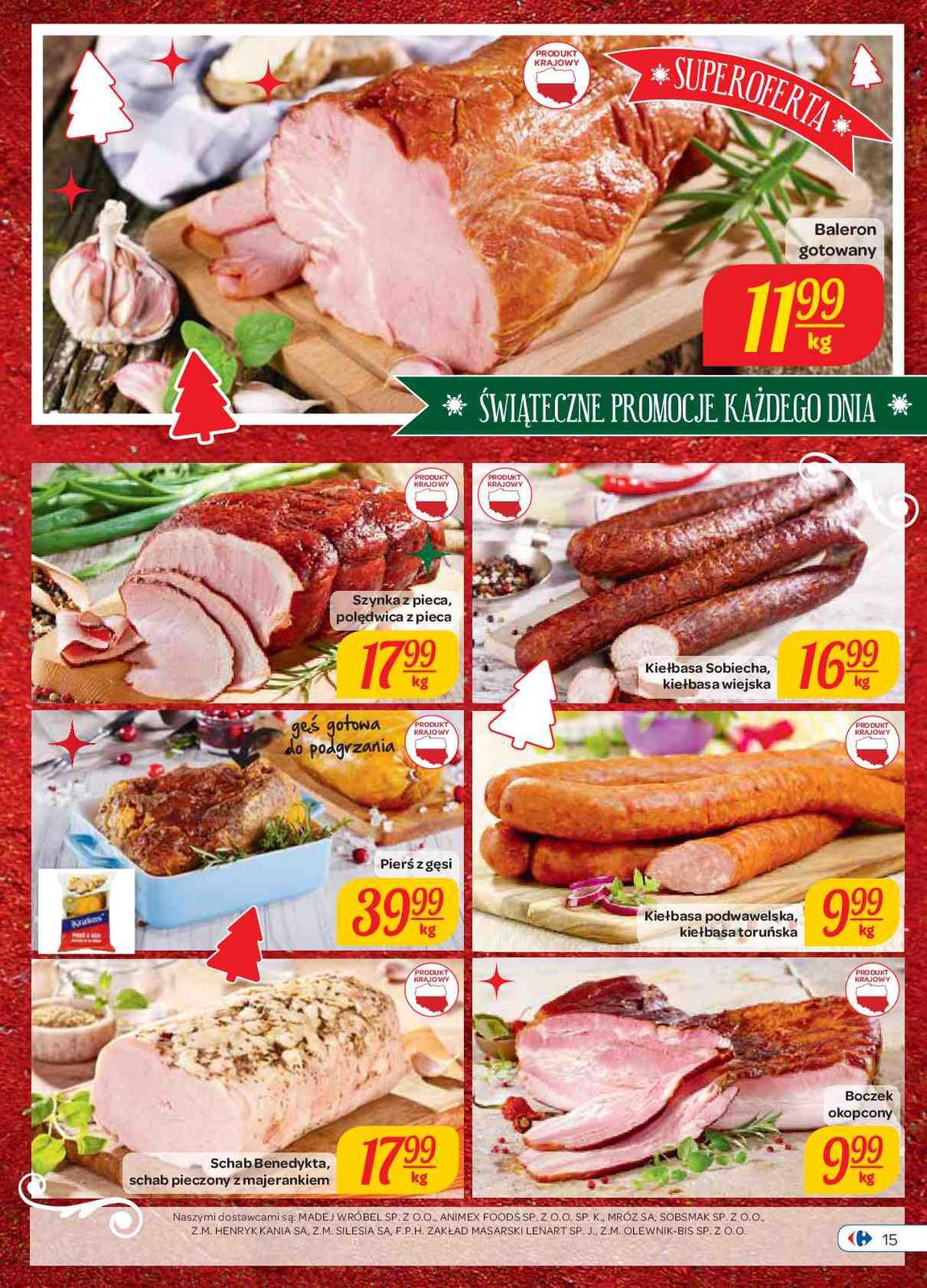 Gazetka promocyjna Carrefour do 24/12/2015 str.15