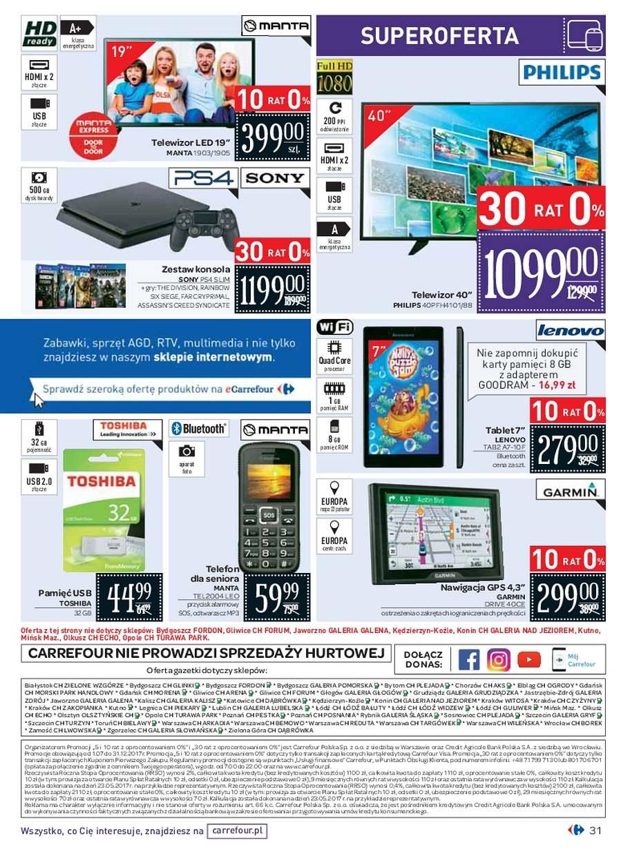 Gazetka promocyjna Carrefour do 21/08/2017 str.31