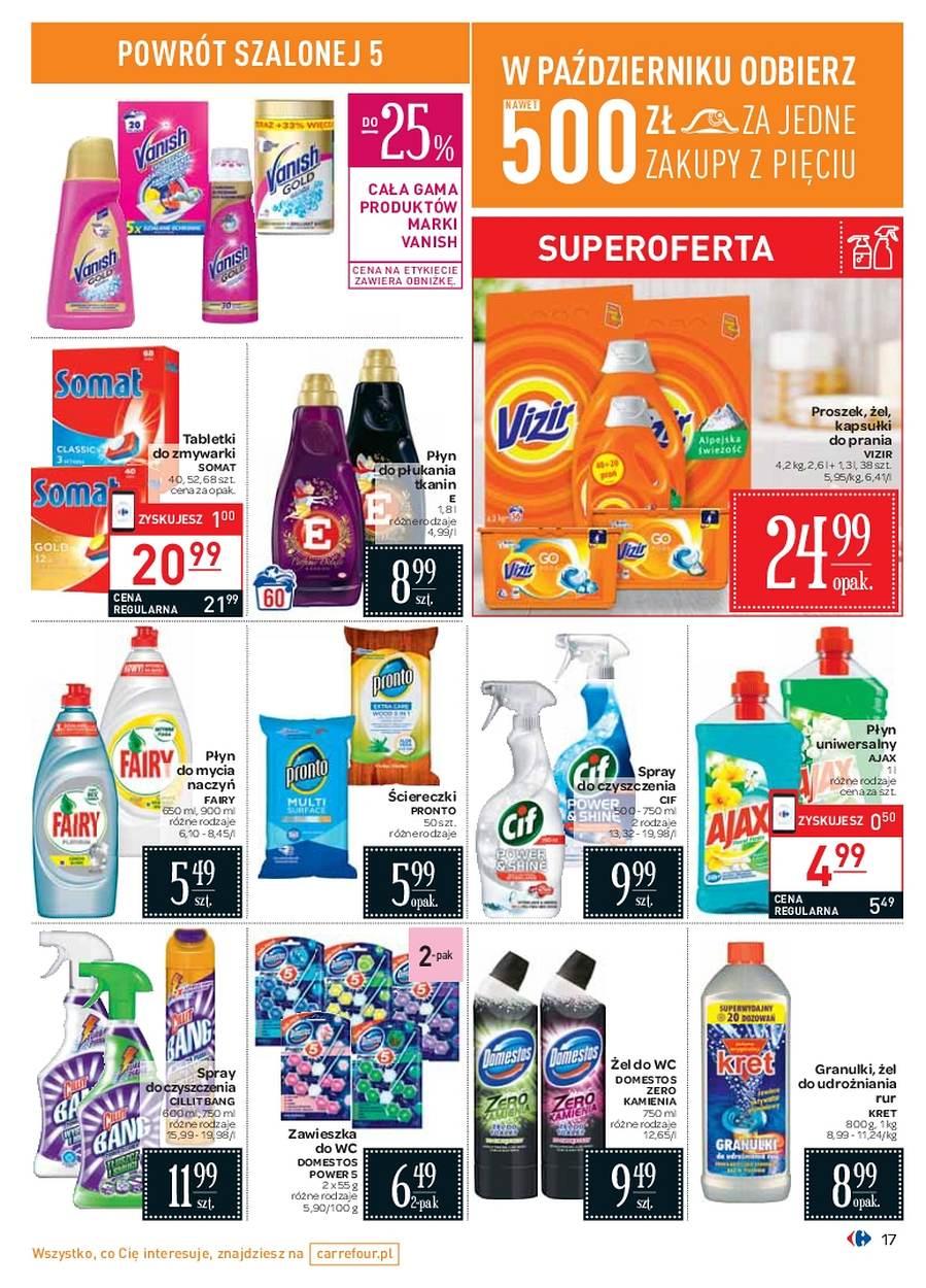 Gazetka promocyjna Carrefour do 16/10/2017 str.17