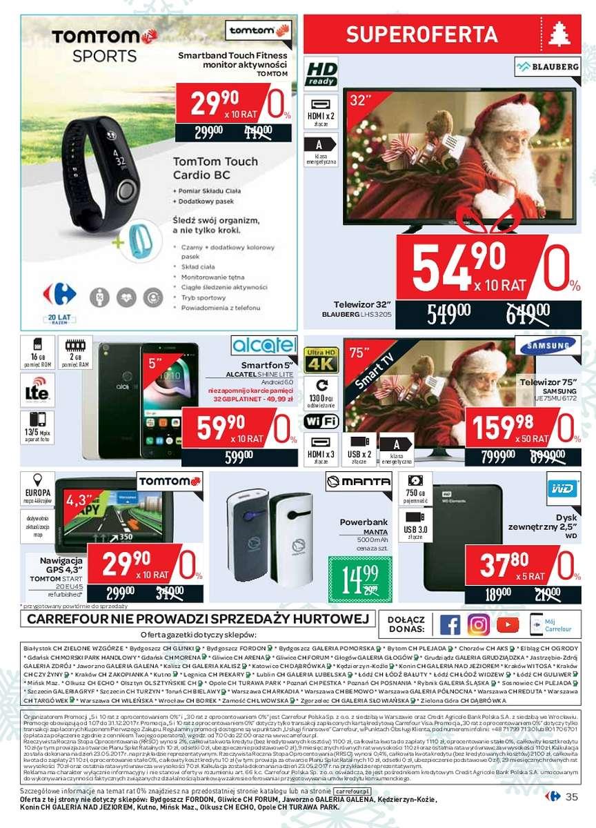 Gazetka promocyjna Carrefour do 17/12/2017 str.35