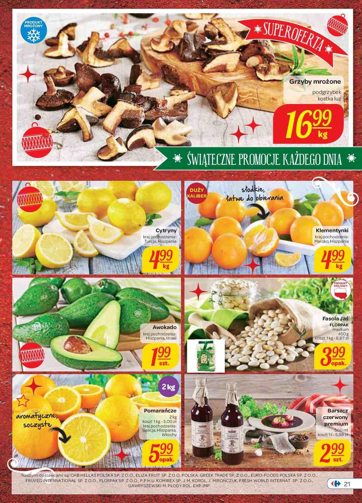 Gazetka promocyjna Carrefour do 24/12/2015 str.21