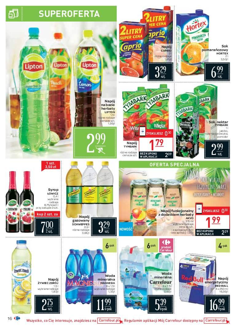 Gazetka promocyjna Carrefour do 21/07/2018 str.16