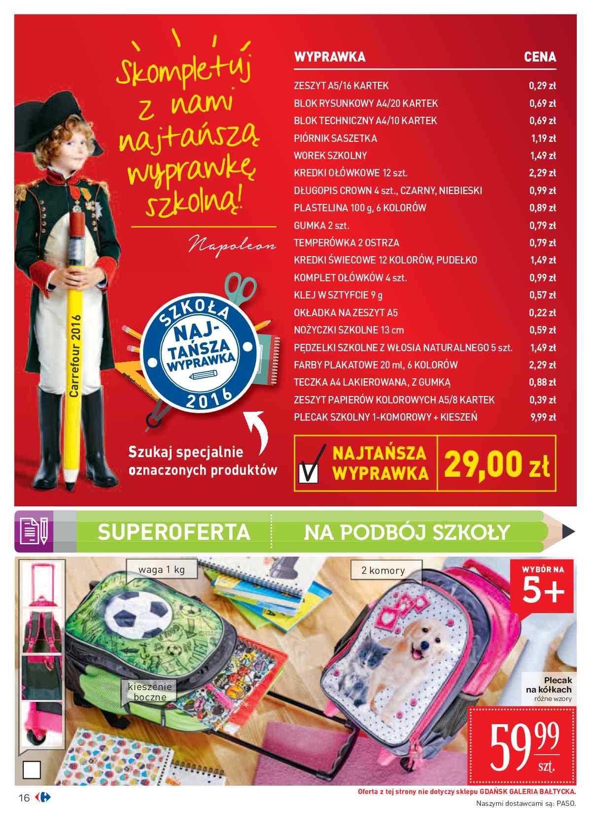 Gazetka promocyjna Carrefour do 08/08/2016 str.16