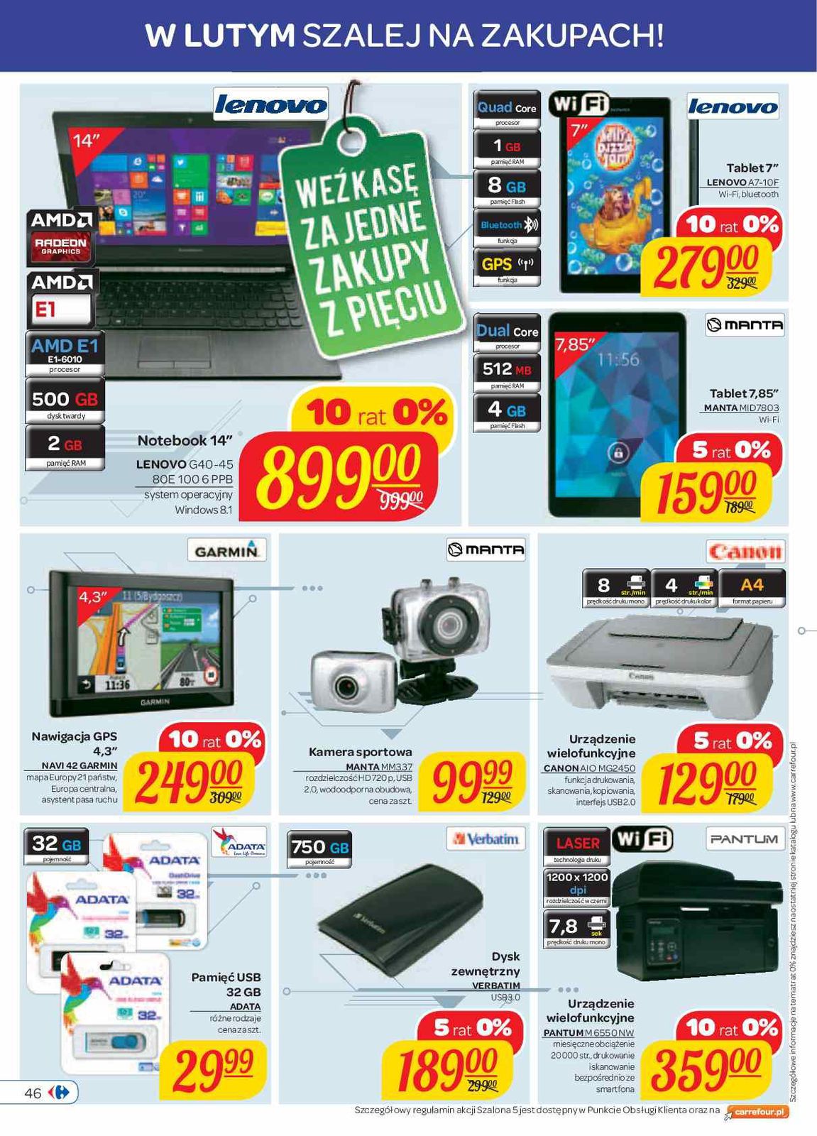 Gazetka promocyjna Carrefour do 08/02/2016 str.46