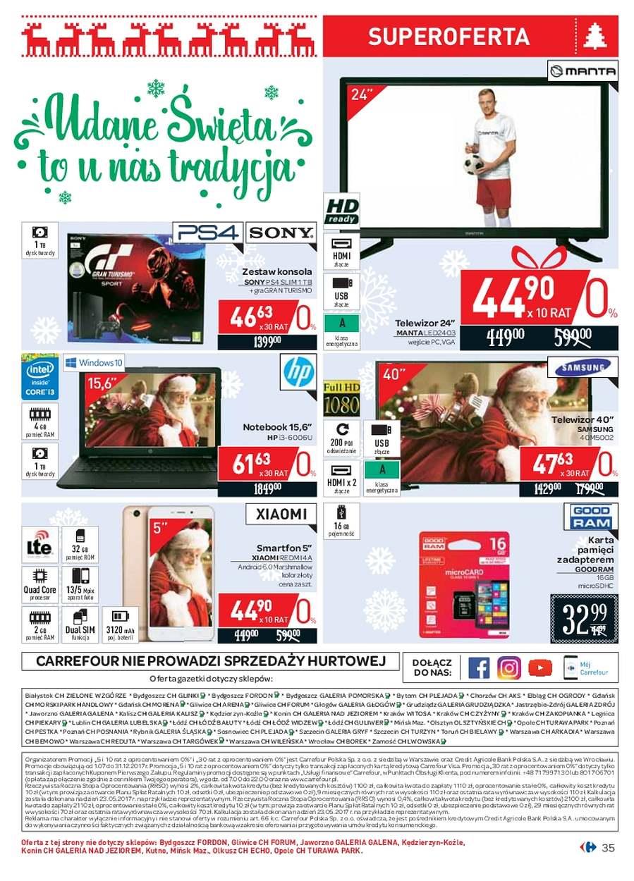 Gazetka promocyjna Carrefour do 10/12/2017 str.35