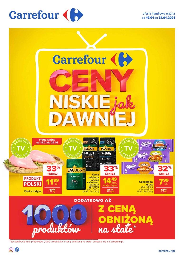 Gazetka promocyjna Carrefour do 31/01/2021 str.1