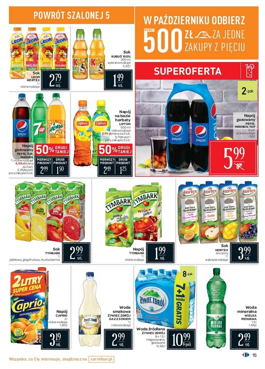 Gazetka promocyjna Carrefour do 16/10/2017 str.15