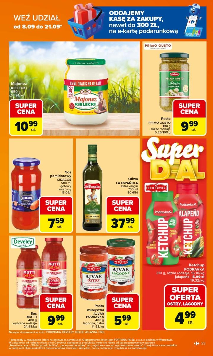 Gazetka promocyjna Carrefour do 20/09/2025 str.33