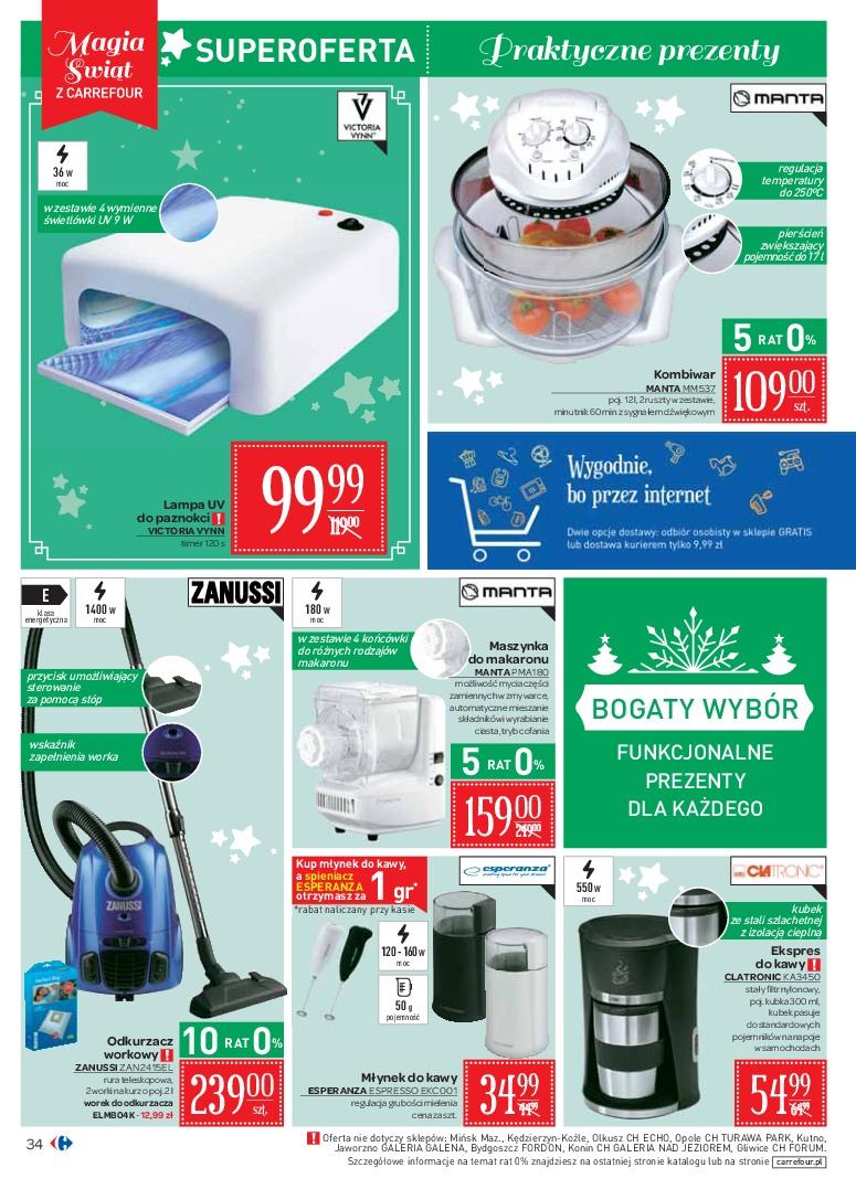 Gazetka promocyjna Carrefour do 25/12/2016 str.34