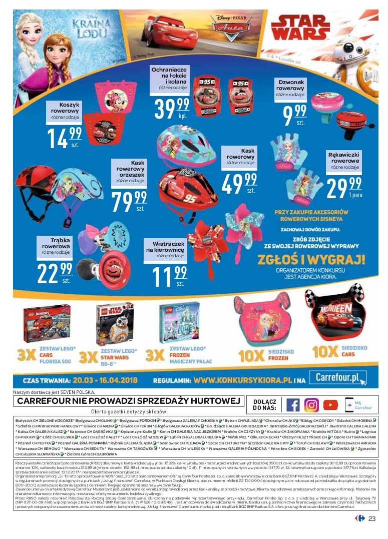 Gazetka promocyjna Carrefour do 14/04/2018 str.23