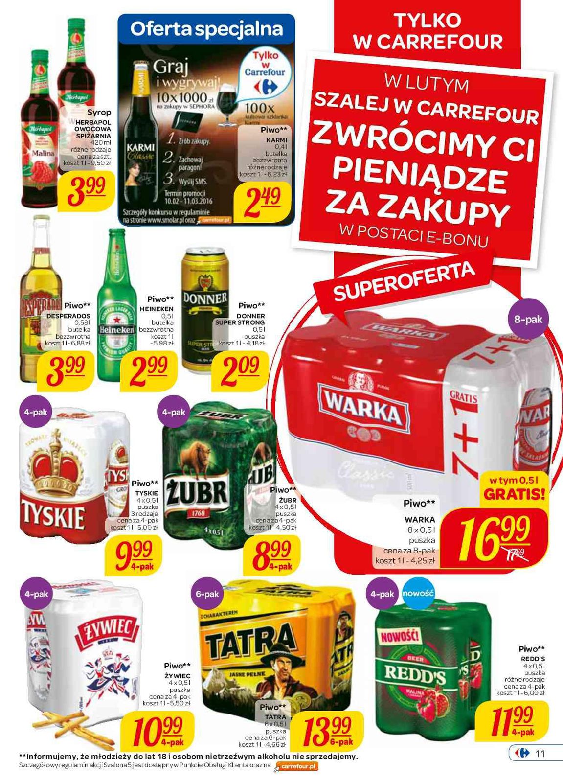 Gazetka promocyjna Carrefour do 22/02/2016 str.11