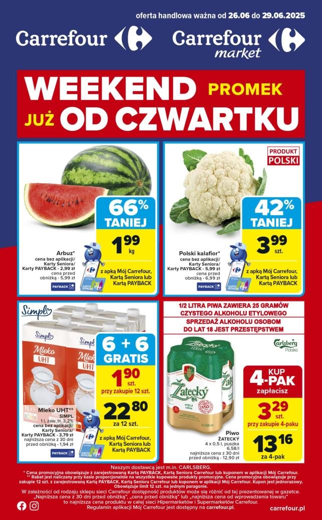Gazetka promocyjna Carrefour do 29/06/2025 str.1