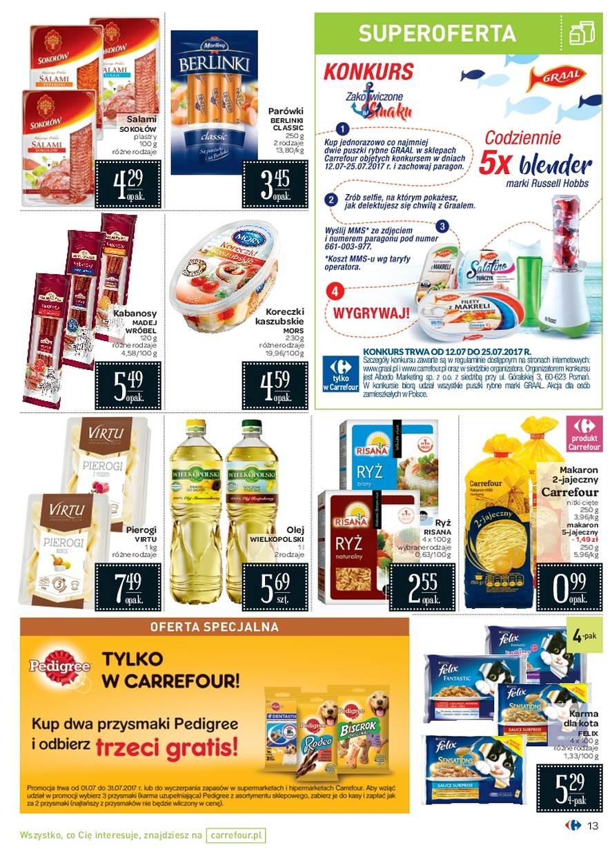 Gazetka promocyjna Carrefour do 24/07/2017 str.13