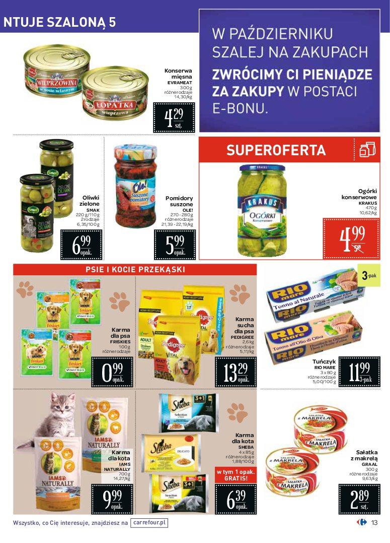 Gazetka promocyjna Carrefour do 31/10/2016 str.13