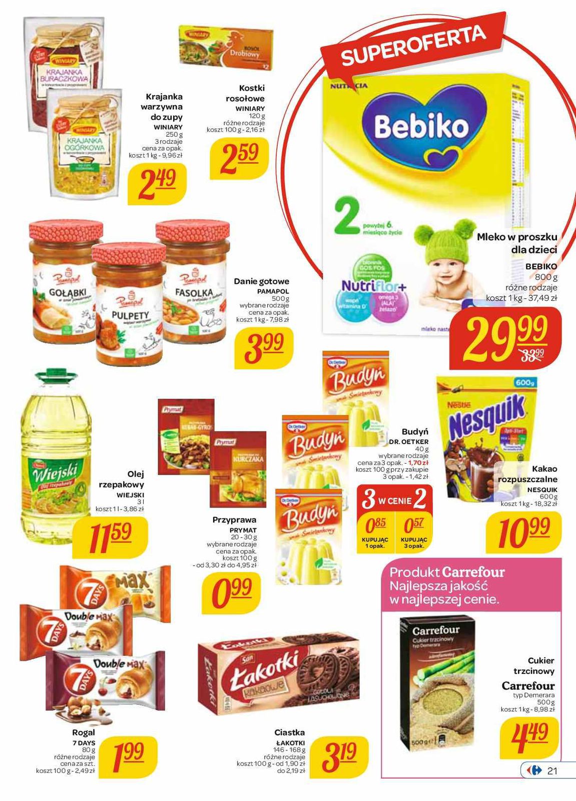 Gazetka promocyjna Carrefour do 12/01/2016 str.21