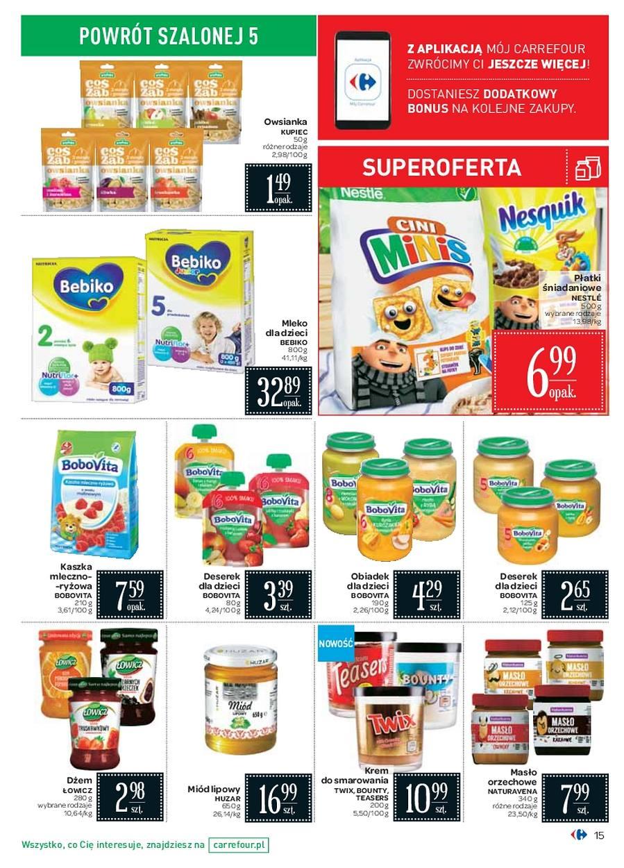 Gazetka promocyjna Carrefour do 23/10/2017 str.15