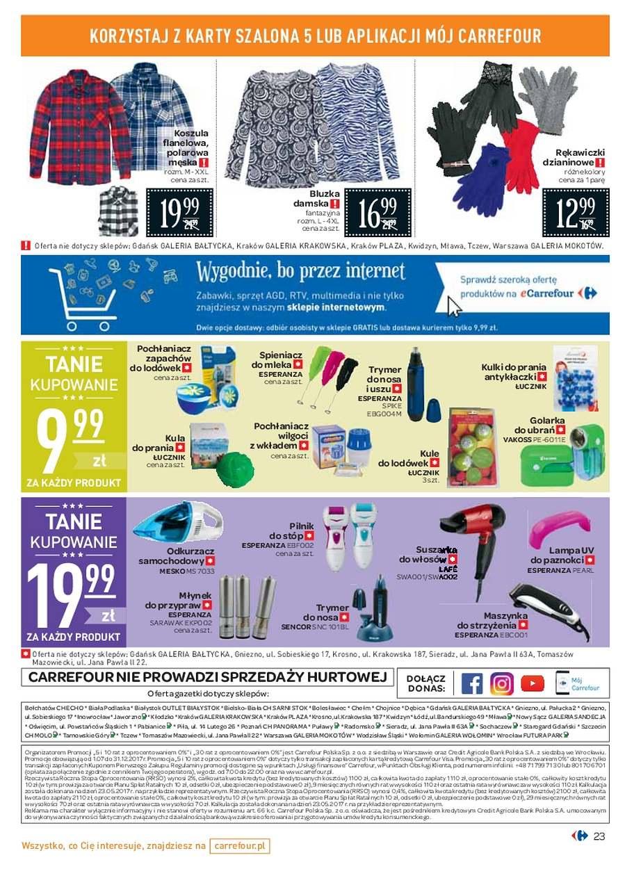 Gazetka promocyjna Carrefour do 16/10/2017 str.23