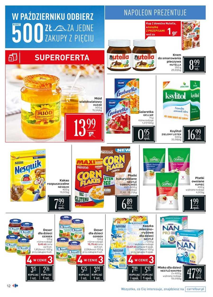 Gazetka promocyjna Carrefour do 09/10/2017 str.12