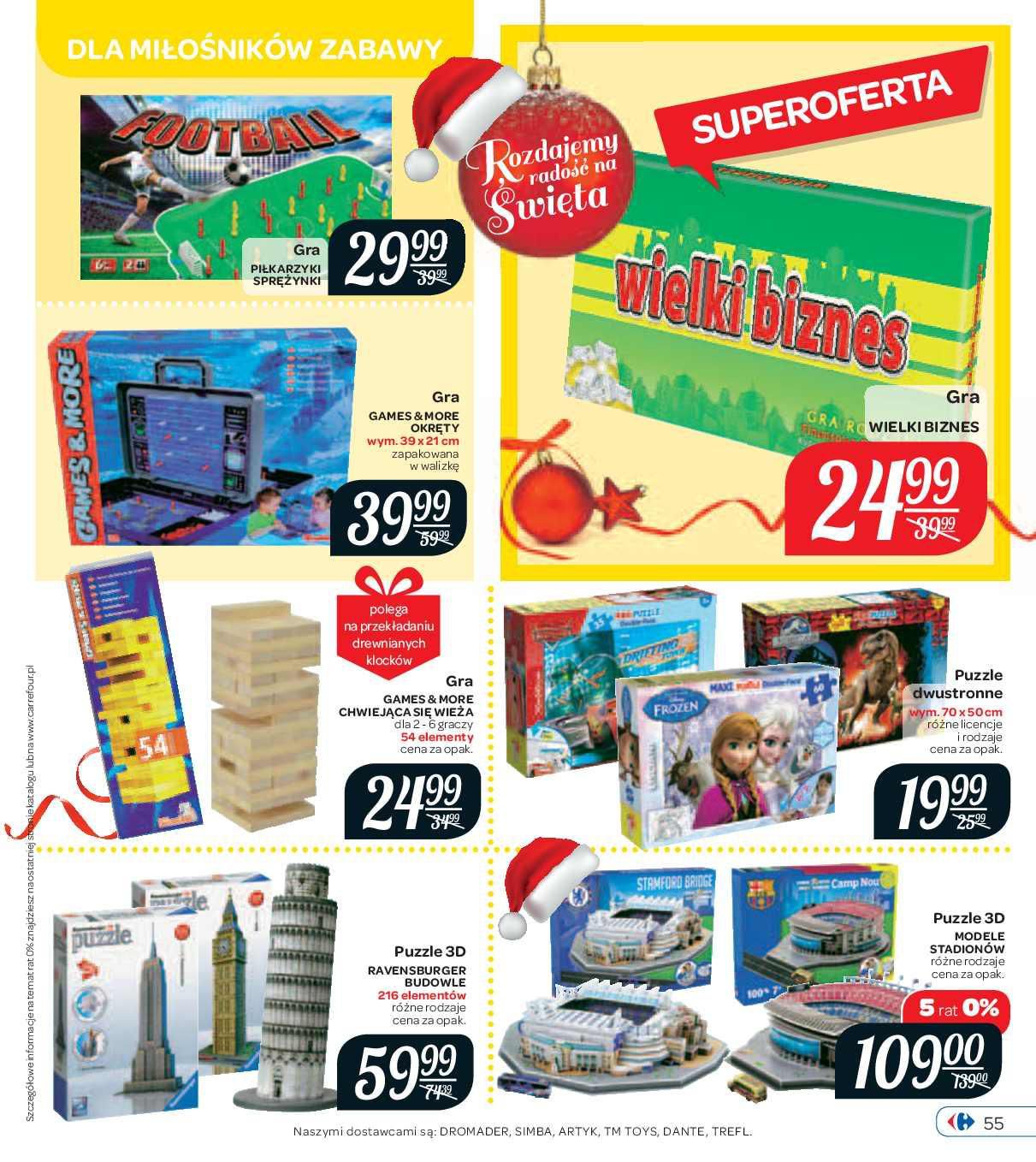 Gazetka promocyjna Carrefour do 24/12/2015 str.55