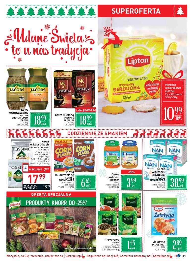 Gazetka promocyjna Carrefour do 24/12/2017 str.19