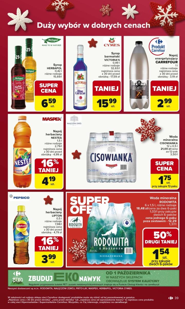 Gazetka promocyjna Carrefour do 07/12/2025 str.39