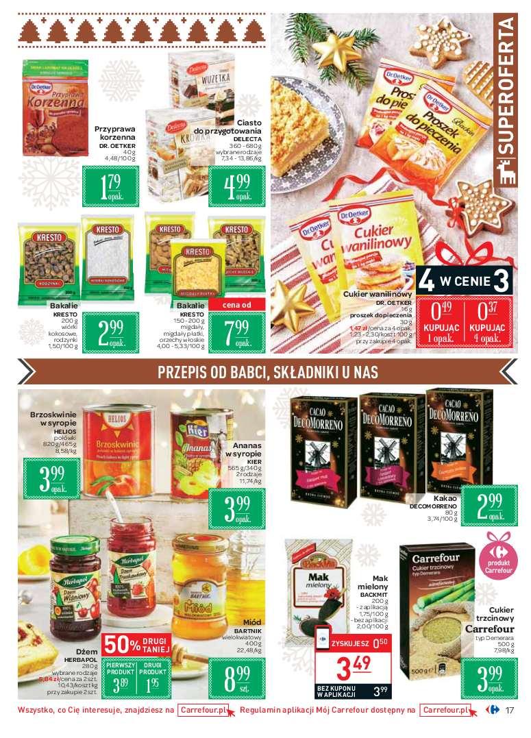 Gazetka promocyjna Carrefour do 24/12/2017 str.17