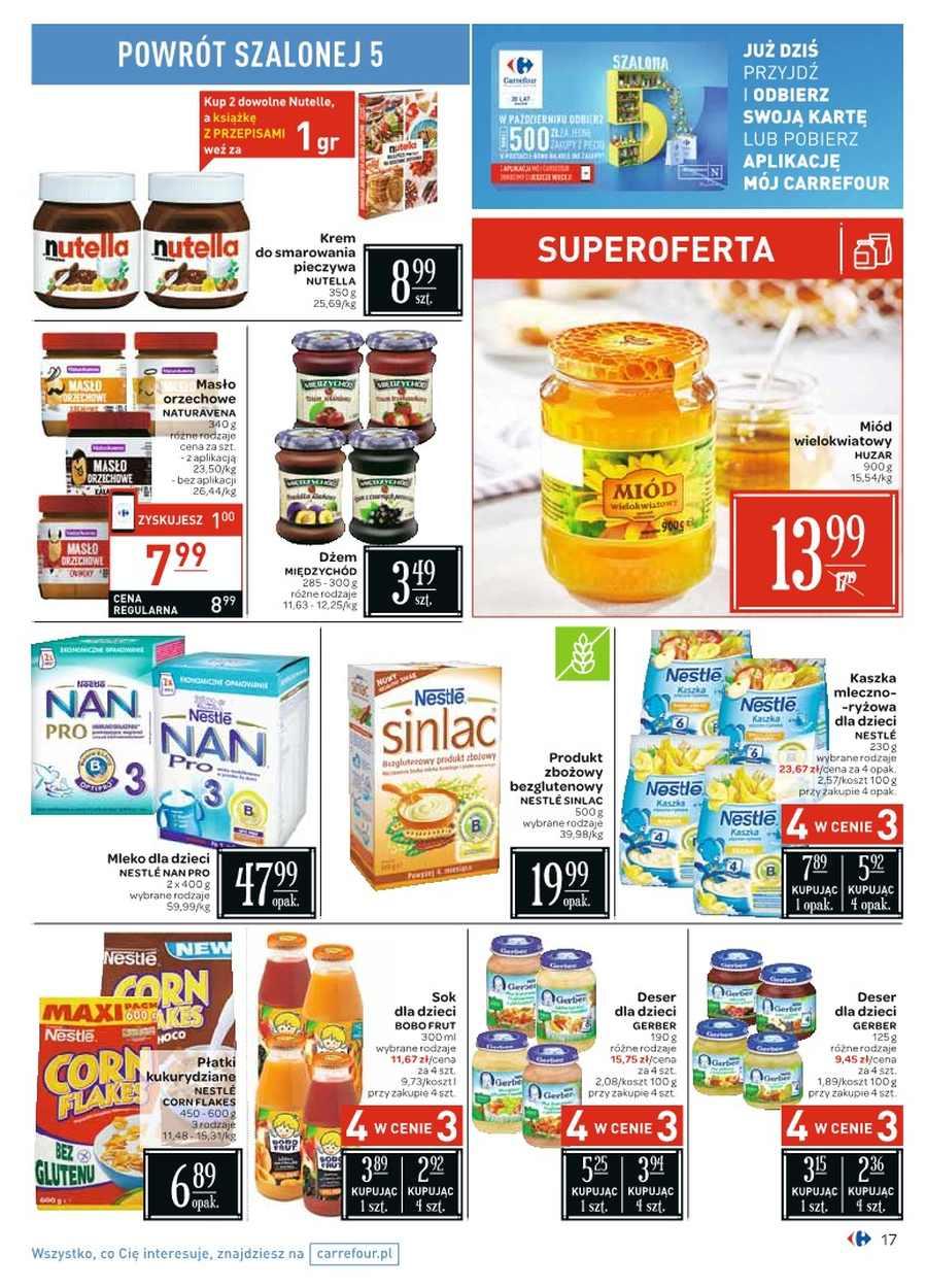 Gazetka promocyjna Carrefour do 09/10/2017 str.17