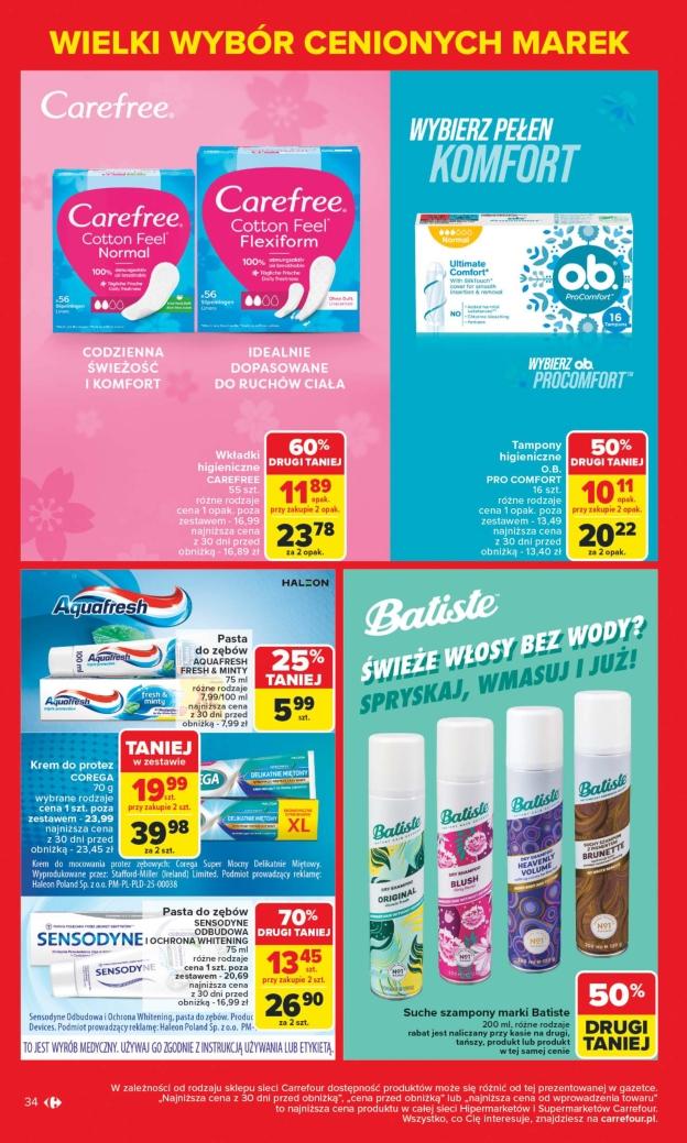 Gazetka promocyjna Carrefour do 17/05/2025 str.34