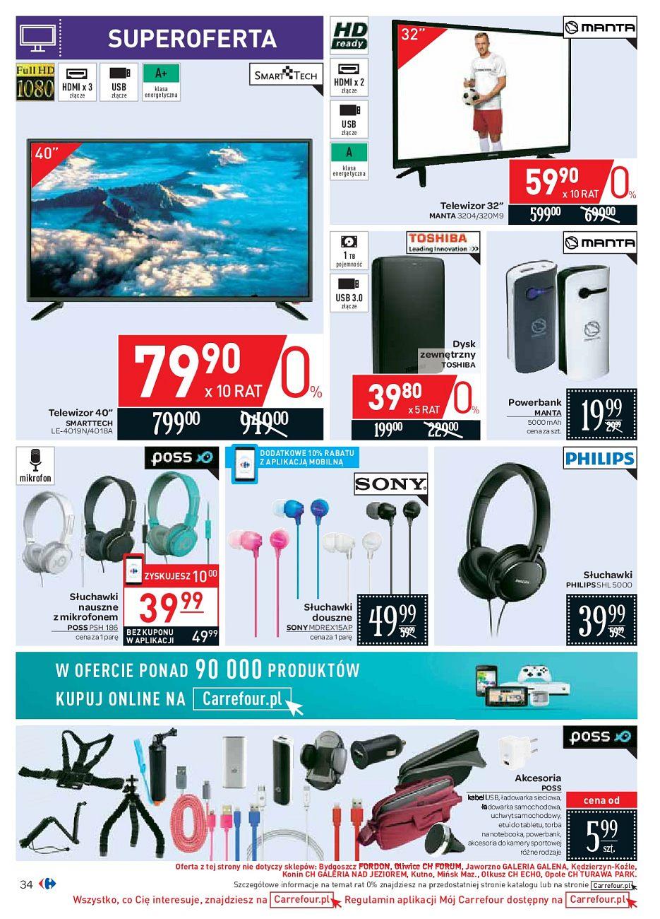 Gazetka promocyjna Carrefour do 14/04/2018 str.34