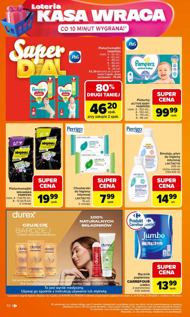 Gazetka promocyjna Carrefour do 20/09/2025 str.52
