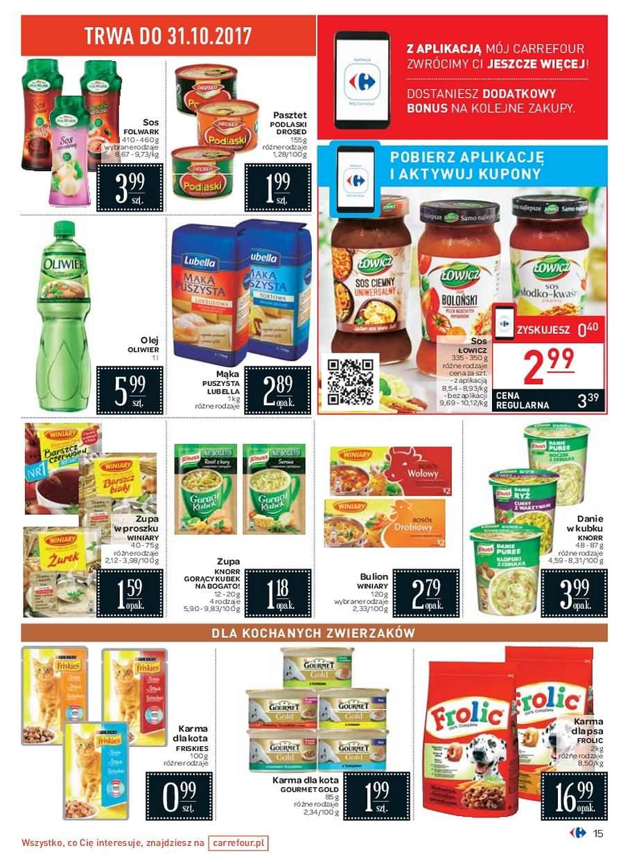 Gazetka promocyjna Carrefour do 30/10/2017 str.15