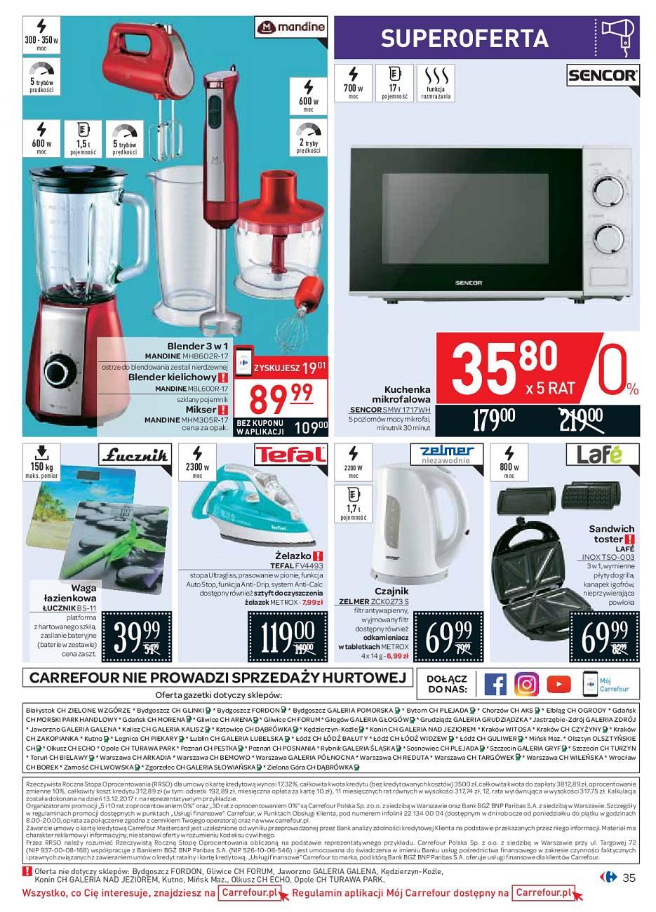 Gazetka promocyjna Carrefour do 14/04/2018 str.35