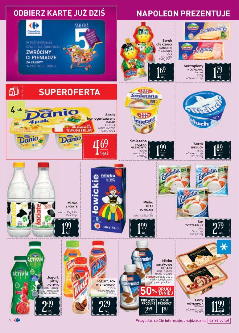 Gazetka promocyjna Carrefour do 10/10/2016 str.4