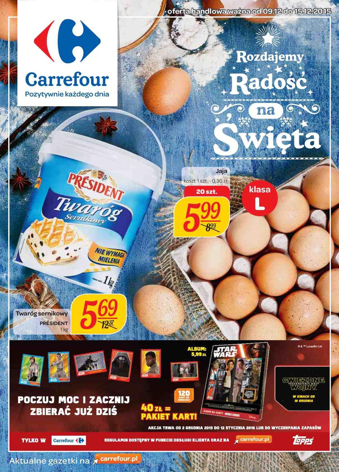 Gazetka promocyjna Carrefour do 15/12/2015 str.0