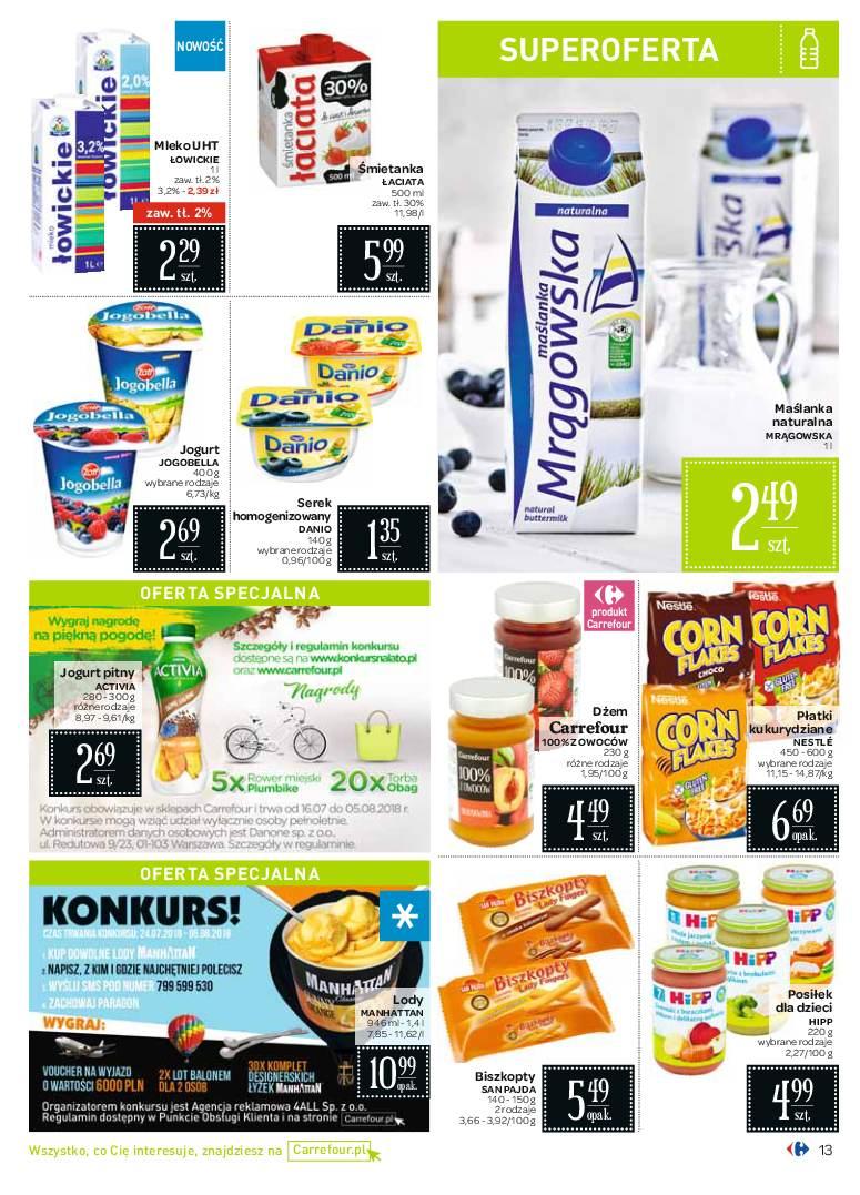 Gazetka promocyjna Carrefour do 05/08/2018 str.13