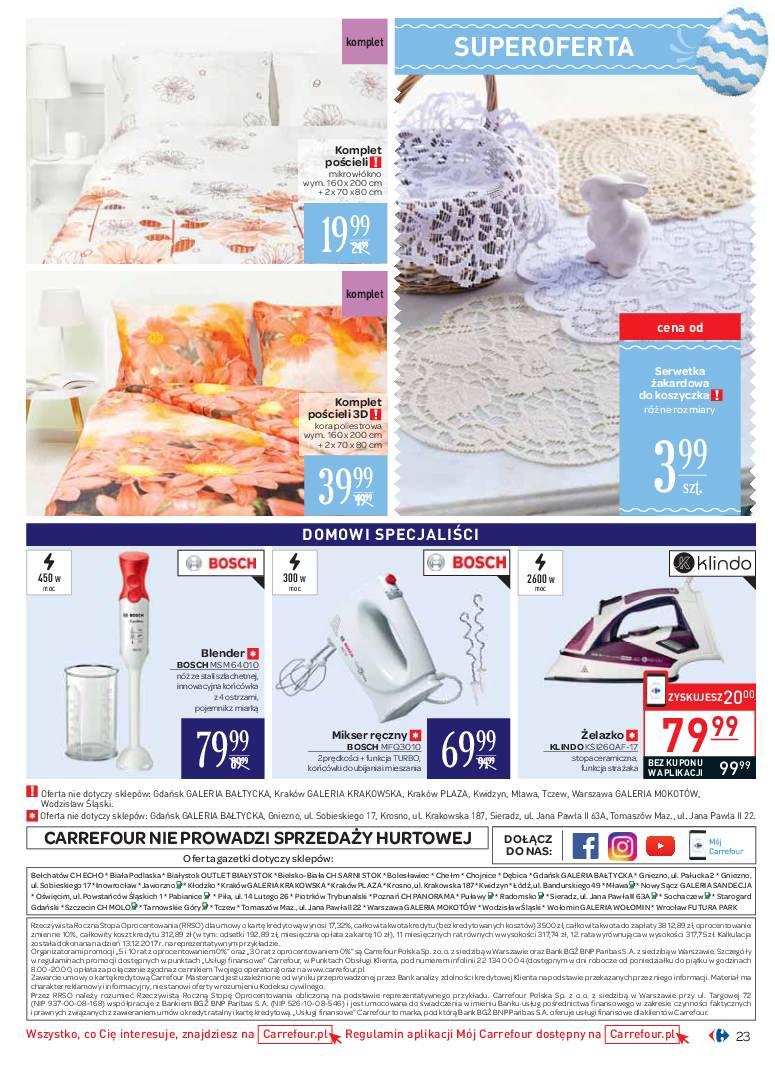 Gazetka promocyjna Carrefour do 31/03/2018 str.23