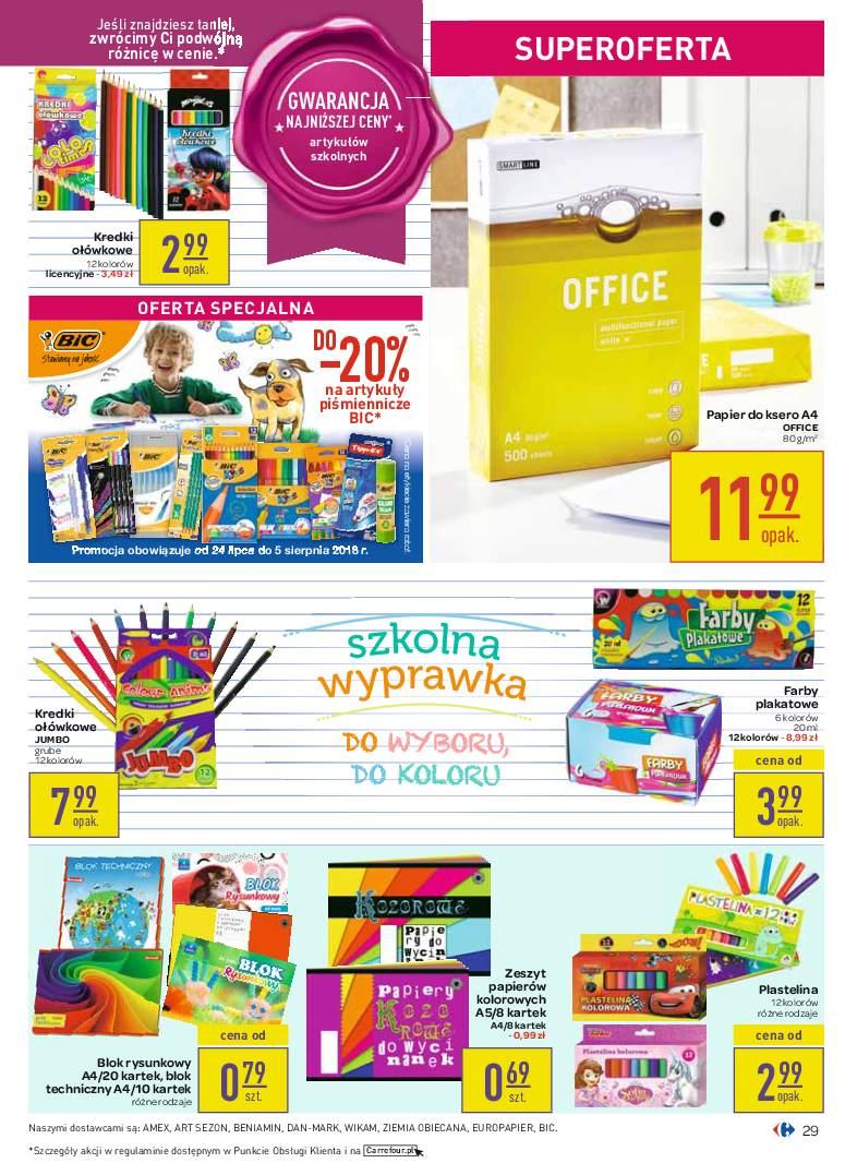 Gazetka promocyjna Carrefour do 05/08/2018 str.29