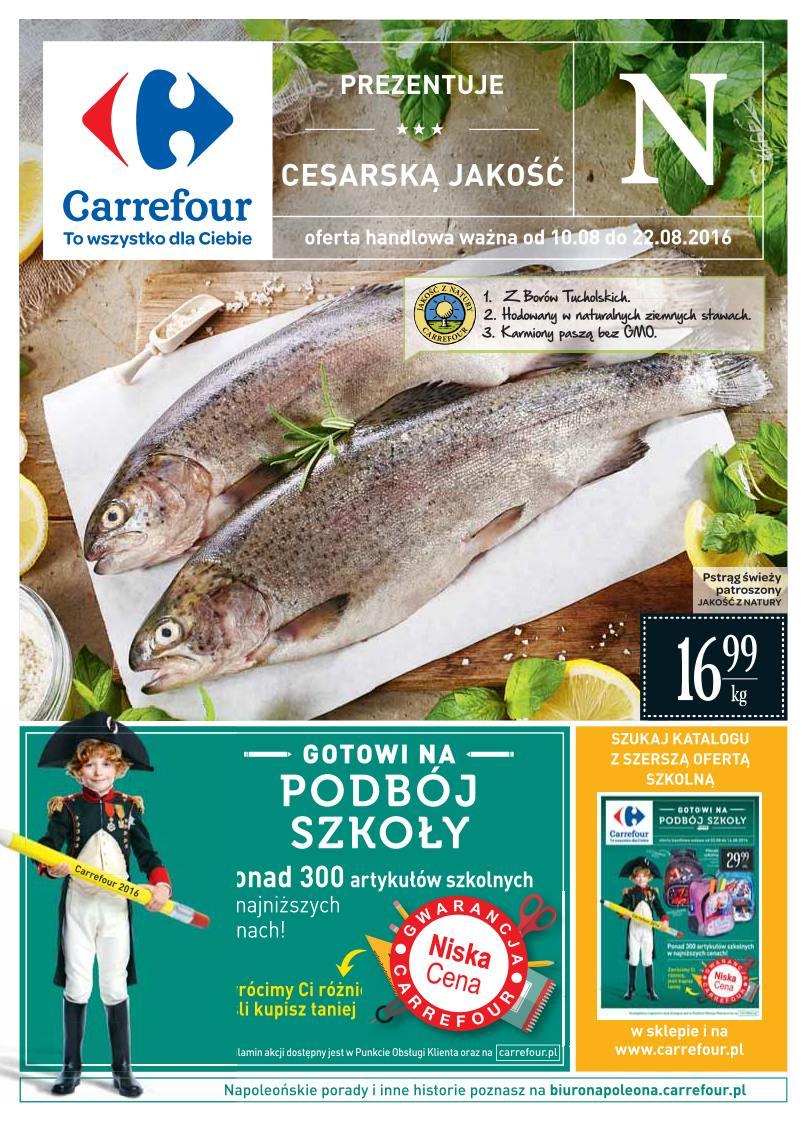 Gazetka promocyjna Carrefour do 22/08/2016 str.0