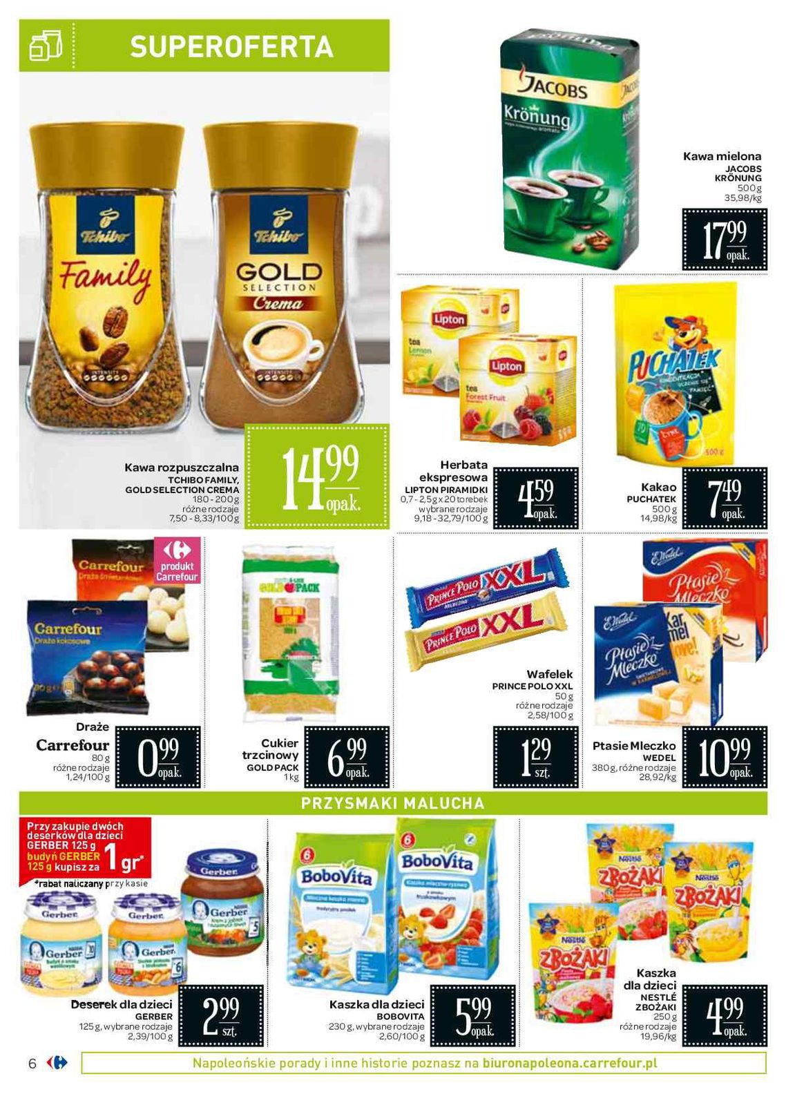 Gazetka promocyjna Carrefour do 18/04/2016 str.6