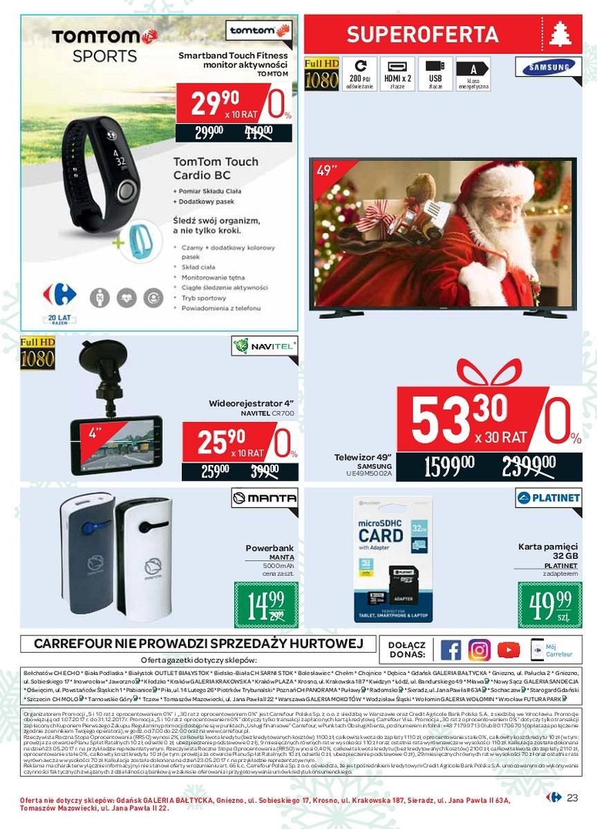 Gazetka promocyjna Carrefour do 17/12/2017 str.23