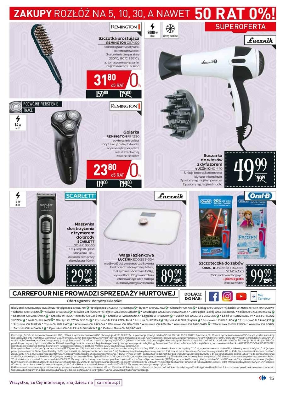 Gazetka promocyjna Carrefour do 11/09/2017 str.15